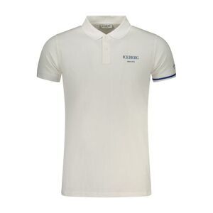 Iceberg Blue Cotton Men Polo Men's Shirt